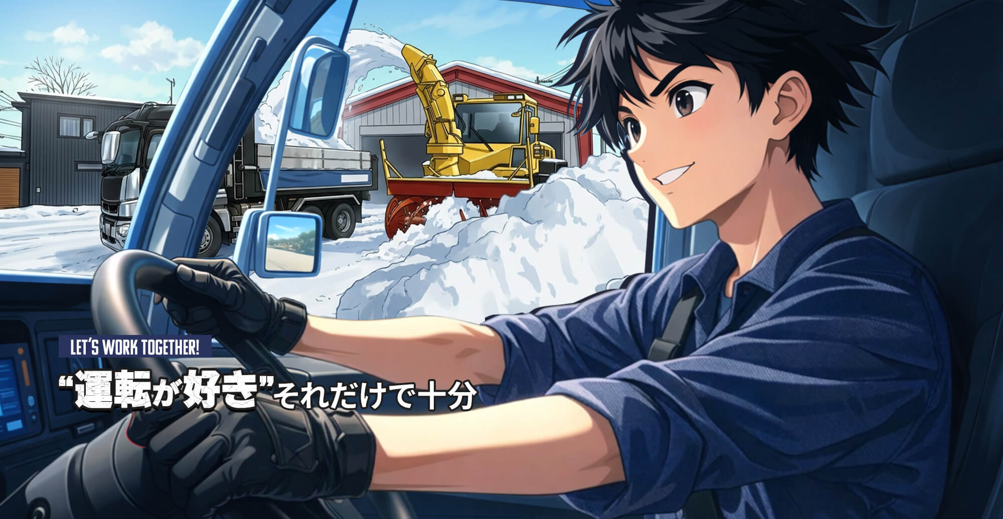 ”運転が好き”それだけで十分